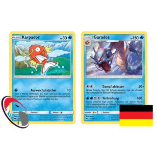 Karpador & Garados Set 32/147 + 33/147 Pokémon Nacht in Flammen - Deutsch