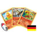 Flemmli, Jungglut & Lohgock 28/160 Set Pokemon Protoschock - Deutsch