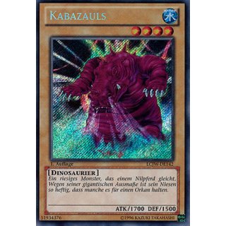 Kabazauls, DE 1A Secret Rare LCJW-DE142