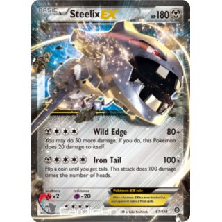 Steelix EX 67/114 Steam Siege | Stahlos EX EN