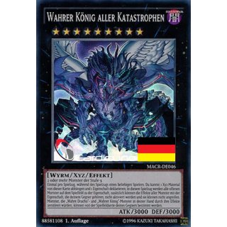 Wahrer König aller Katastrophen, DE UA Super Rare MACR-DE046