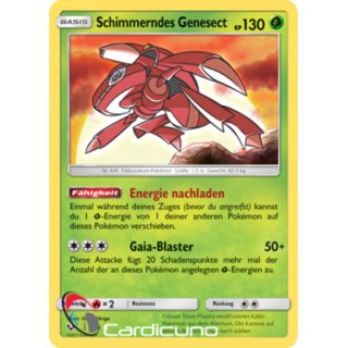 Schimmerndes Genesect 9/73 Schimmernde Legenden Pokémon Sammelkarte Deutsch