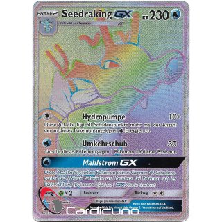 Seedraking GX SM155 Regenbogen Rare | Kingdra GX DE