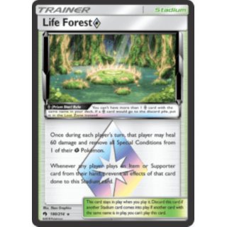 Life Forest Prism Star 180/214 Lebenswald Pokémon Sammelkarte Englisch