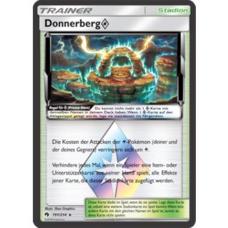 191/214 Donnerberg Prisma Stern Echo des Donners | Thunder Mountain Deutsch