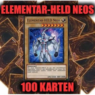 Elementar-HELD Neos + 100 Karten Sammlung, Yugioh Sparangebot!