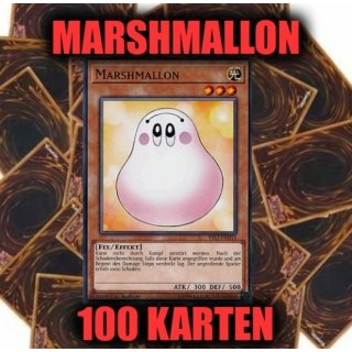 Marshmallon + 100 Karten Sammlung, Yugioh Sparangebot!