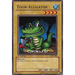 Toon-Alligator, DE 1. Auflage, Common, Yugioh!