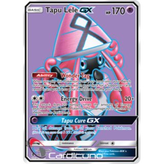 Tapu Lele GX 137/145 FULL ART Pokémon Trading Card English