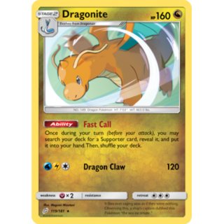 Dragonite 119/181 Holo | Dragoran EN