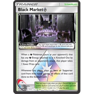 Black Market Prism Star 134/181 Schwarzmarkt Prisma Pokémon Sammelkarte Englisch