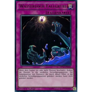Wasserloch-Fallgrube, DE 1. Auflage, Ultra Rare, Yugioh!