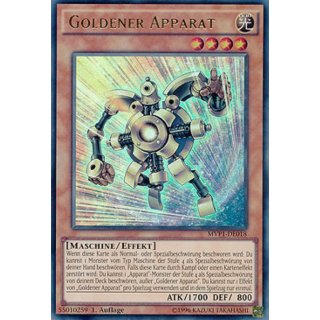 Goldener Apparat, DE 1A Ultra Rare MVP1-DE018