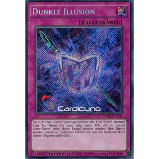 Dunkle Illusion, DE, Secret Rare, Yugioh!