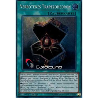 Verbotenes Trapezohedron, DE 1. Auflage, Secret Rare, Yugioh!
