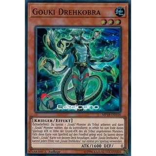 Gouki Drehkobra, DE 1. Auflage, Super Rare, Yugioh!