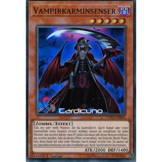 Vampirkarminsenser, DE 1. Auflage, Super Rare, Yugioh!