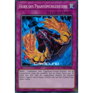 Horn des Phantomungeheuers, DE 1. Auflage, Super Rare, Yugioh!