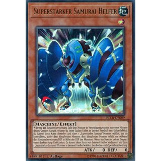 Superstarker Samurai Helfer, DE 1A Ultra Rare BLLR-DE009