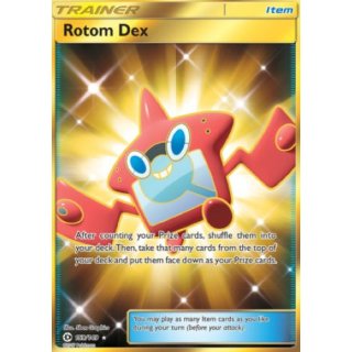 Rotom Dex 159/149 SECRET RARE | Rotom-Pokédex EN