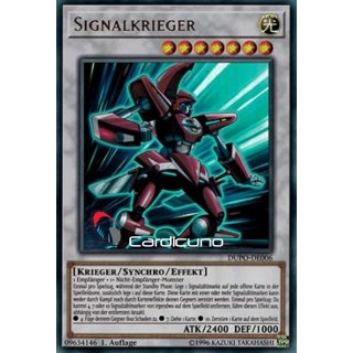 Signalkrieger, DE 1A Ultra Rare DUPO-DE006