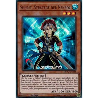 Shurit, Stratege der Nekroz, DE 1A Ultra Rare DUPO-DE084