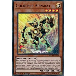 Goldener Apparat, DE 1A Ultra Rare DUPO-DE043