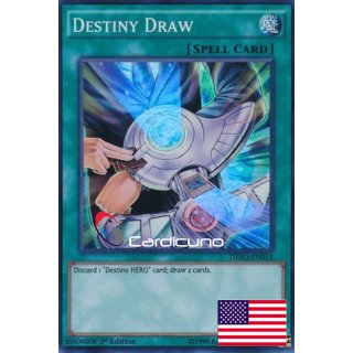 Destiny Draw (Ami), EN 1A Super Rare DESO-EN014