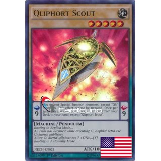 Qliphort Scout (Ami), EN 1A Ultra Rare NECH-EN021