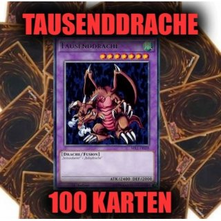 Tausenddrache (Rare) + 100 Karten Sammlung, Yugioh Sparangebot!