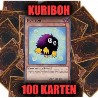 Kuriboh + 100 Karten Sammlung, Yugioh Sparangebot!