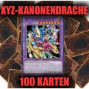 XYZ-Kanonendrache (Rare) + 100 Karten Sammlung, Yugioh...