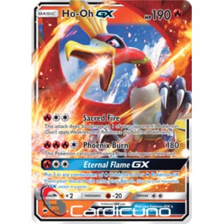 Ho-Oh GX 21/147 Burning Shadows Pokémon Trading Card English
