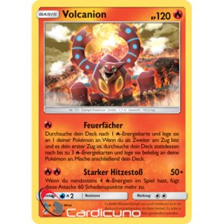 Volcanion 25/214 Rare Kräfte im Einklang Pokémo Sammelkarte Deutsch