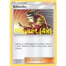 Schweißer 189/214 Playset (4X) Pokémon Sonne & Mond Kräfte im Einklang Sammelkarte - Deutsch