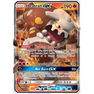 Heatran GX 25/236 Unified Minds Pokémon Sammelkarte Englisch