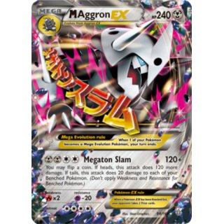 M Aggron EX 94/160 | Mega Stahlos EX EN