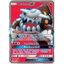 Heatran GX 216/236 Full Art Deutsch Bund der Gleichgesinnten Pokémon Sammelkarte