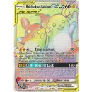 Raichu & Alola-Raichu GX Tag Team 241/236 Rainbow Rare Pokémon Bund der Gleichgesinnten Sammelkarte - Deutsch