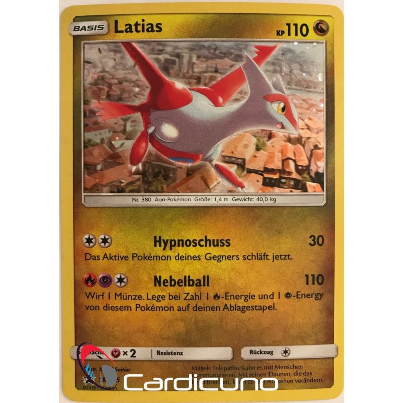 Latias Sm Sonne Mond Promo Pok Mon Sammelkarte De