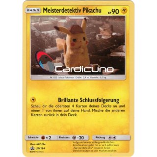 Meisterdetektiv Pikachu SM194 Holo | Detective Pikachu Deutsch