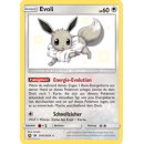 Evoli SV41/SV94 Schimmerndes Pokemon Sonne & Mond Verborgenes Schicksal Sammelkarte - Deutsch