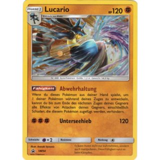 Lucario SM54 Sonne & Mond Promo Holo Pokémon Sammelkarte Deutsch