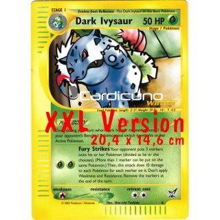Dark Ivysaur 6 Best of Game Winner Promo EN (XXL - Oversized Version) (gd)