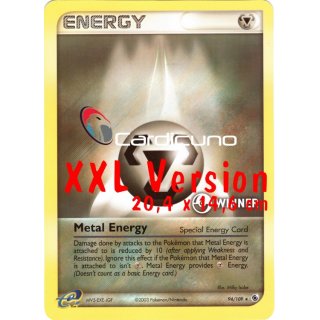 Metal Energy 94/109 Winner Promo EN (XXL - Oversized Version) (gd)