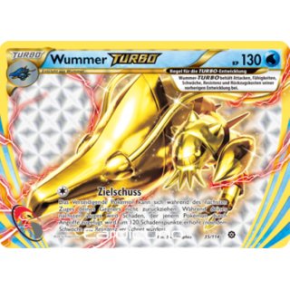 Wummer TURBO 35/114 XY Dampfkessel Pokémon Sammelkarte Deutsch