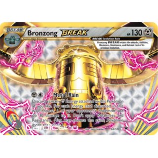 Bronzong BREAK 62/124 Fates Collide | Bronzong TURBO EN