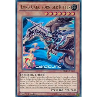 Lord Gaia, zorniger Ritter, DE 1A Ultra Rare MVP1-DE050