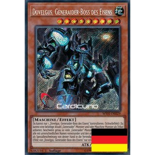 Dovelgus, Generaider-Boss des Eisens, DE 1A Secret Rare MYFI-DE029