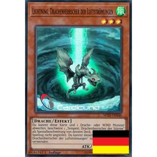 Lightning, Drachenherrscher der Luftströmungen, DE 1A Super Rare MYFI-DE046